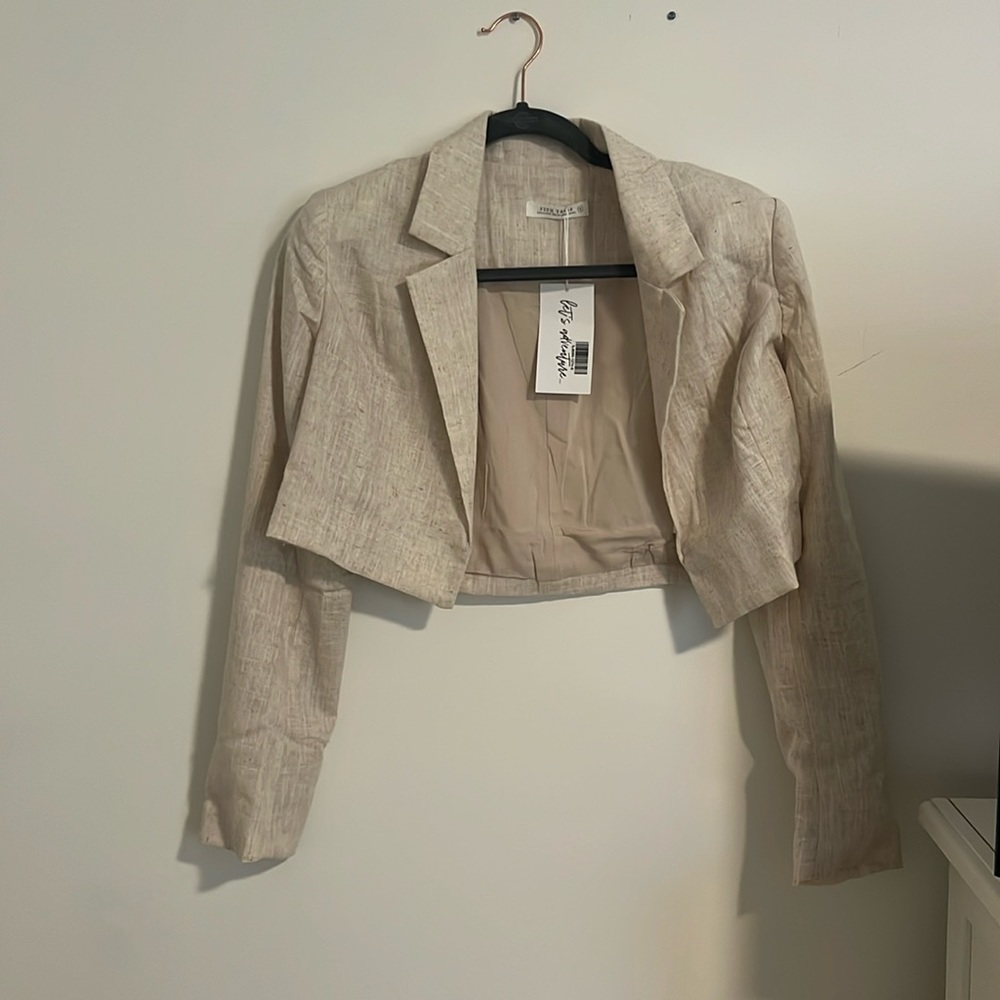 Linen blazer